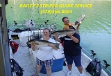 Striper fishing guide service